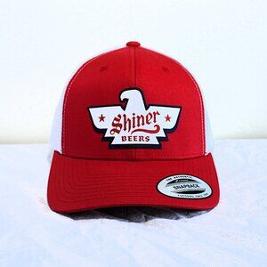 The Classics Yupoong Shiner Beers Unisex One Size Fits All Red Snapback